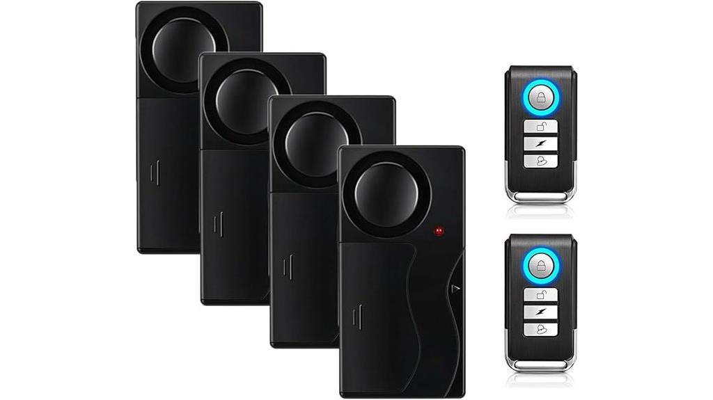 wireless vibration alarm system