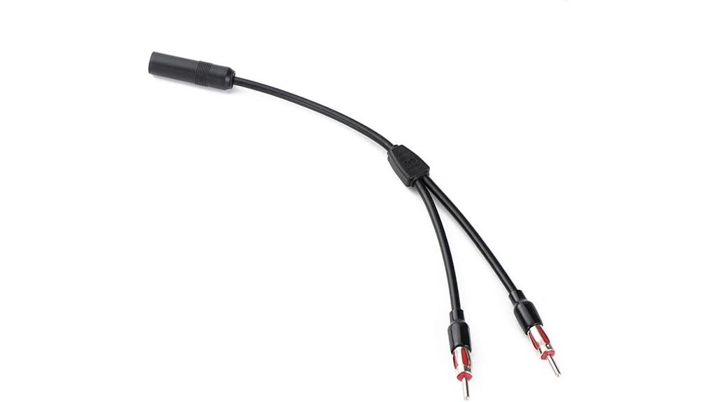 y shaped antenna splitter