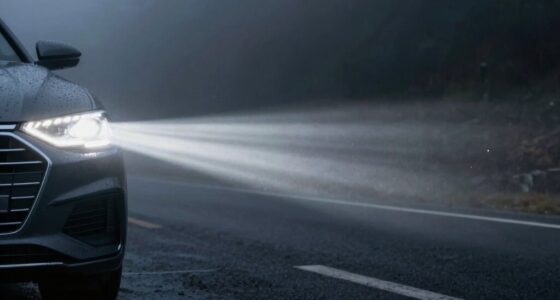 brightness beam pattern visibility