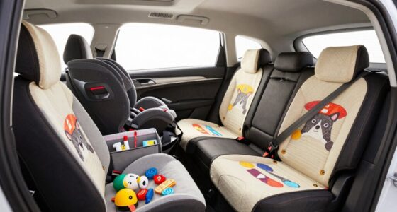 car cleaning and organization
