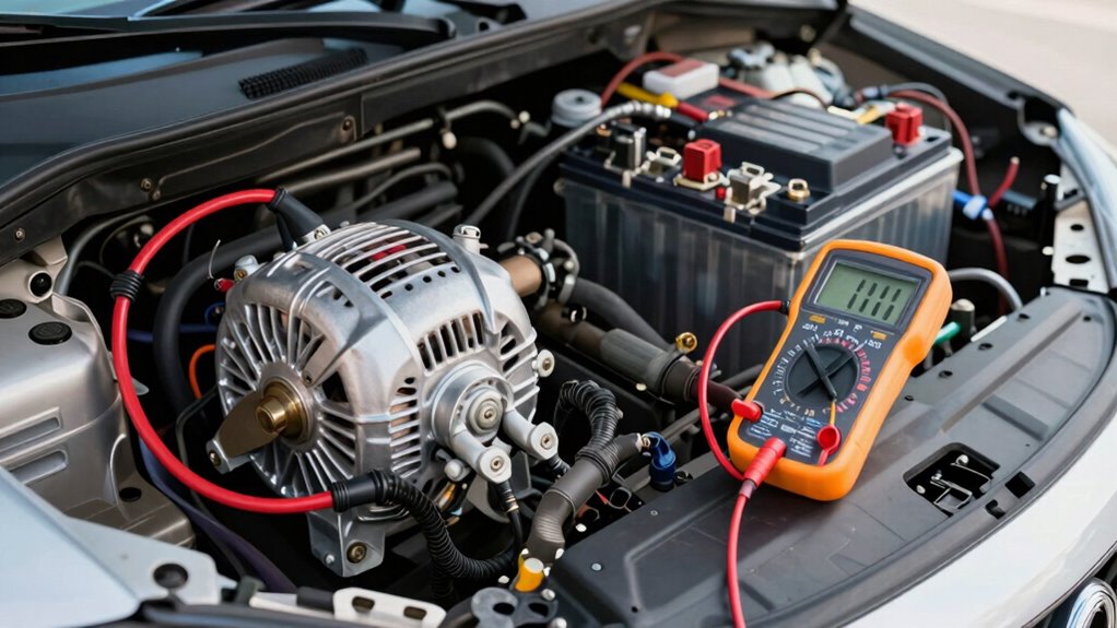 check battery and alternator
