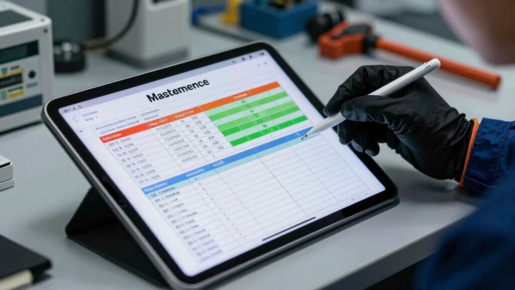 comprehensive maintenance record keeping