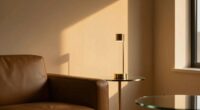 elegant ambiance through lighting