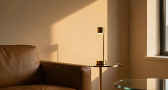 elegant ambiance through lighting
