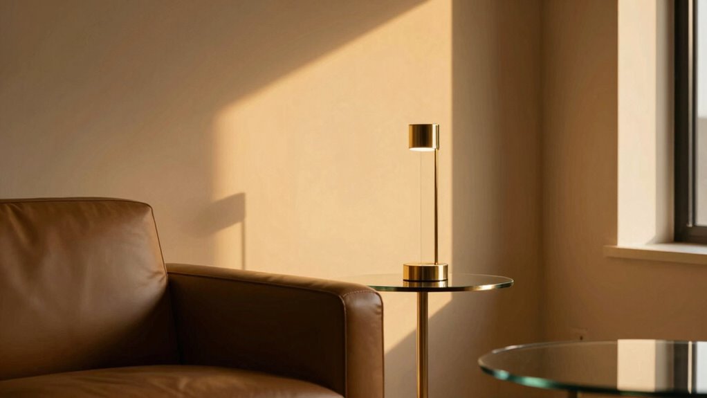 elegant ambiance through lighting