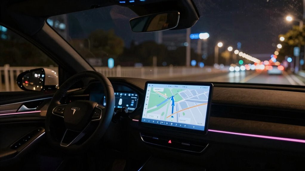 enhancing nighttime navigation visibility