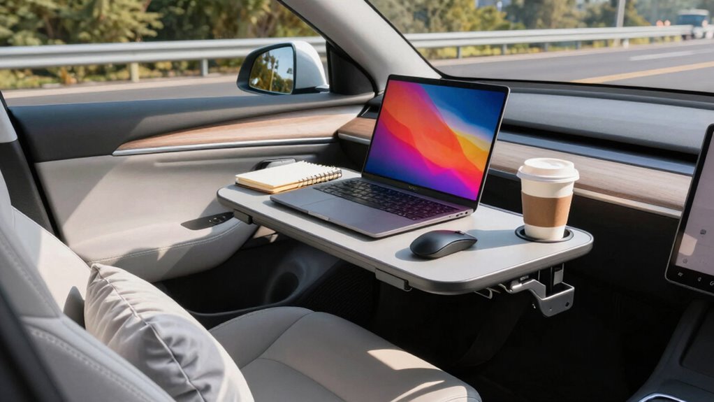 ergonomic organized mobile workspace