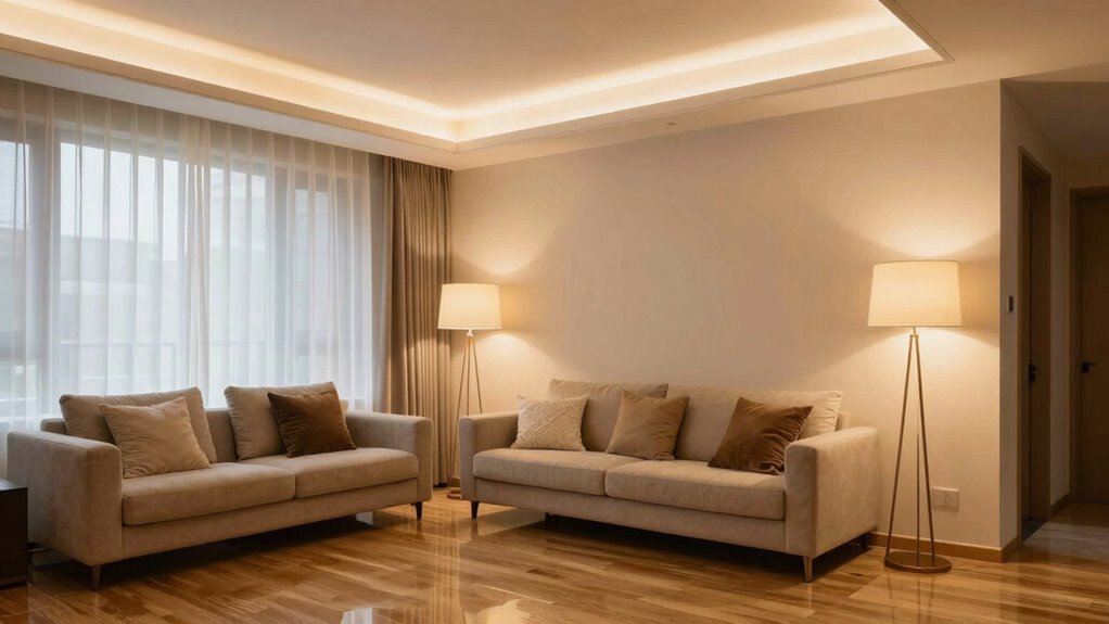 lighting enhances function and aesthetics