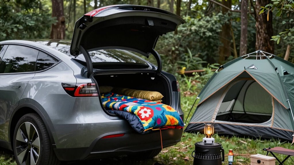 luxury vehicle enhances outdoor comfort