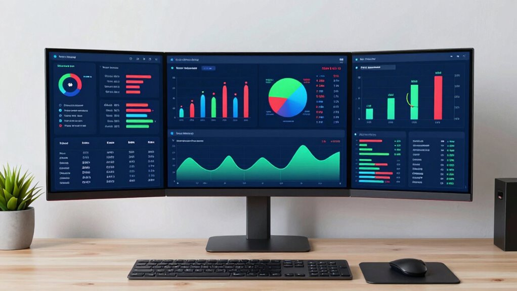 multiple screens dashboard setup