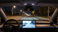 night rear visibility enhancement
