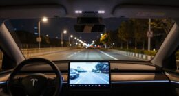 night rear visibility enhancement