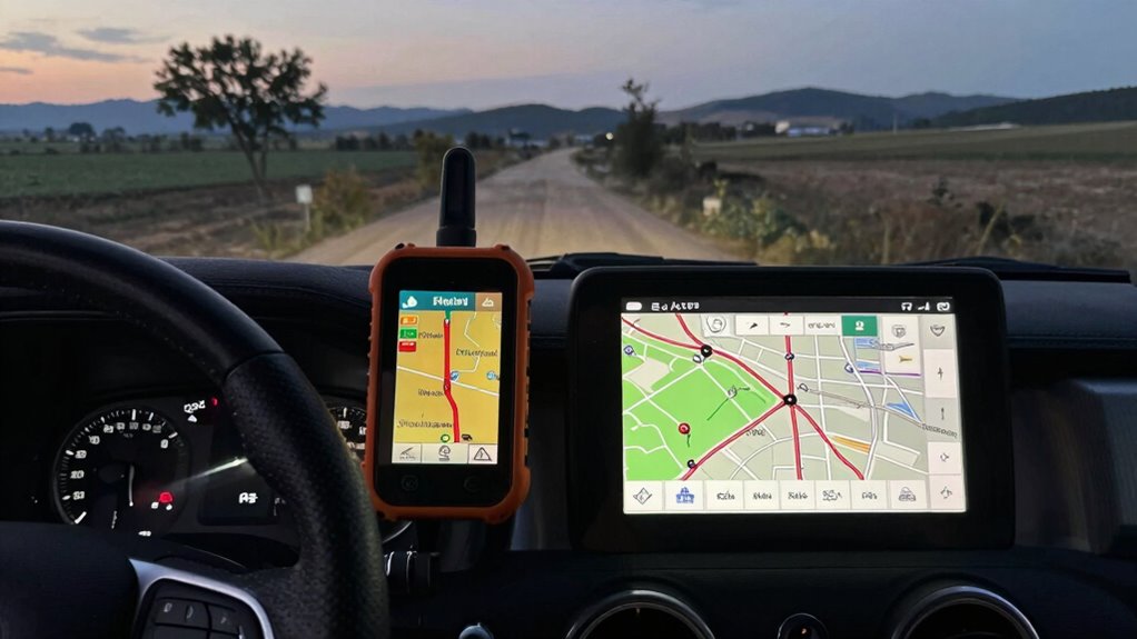 offline maps and backup navigation