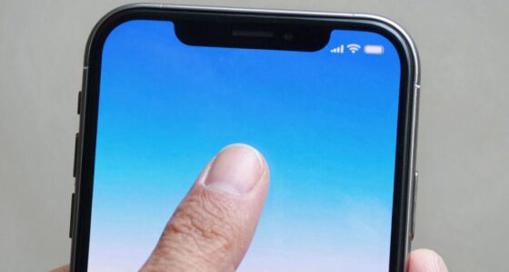 optimal touchscreen positioning
