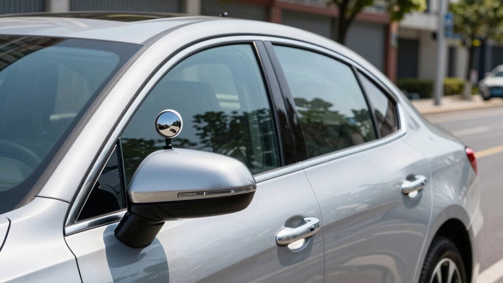 optimize mirror reduce blind spots