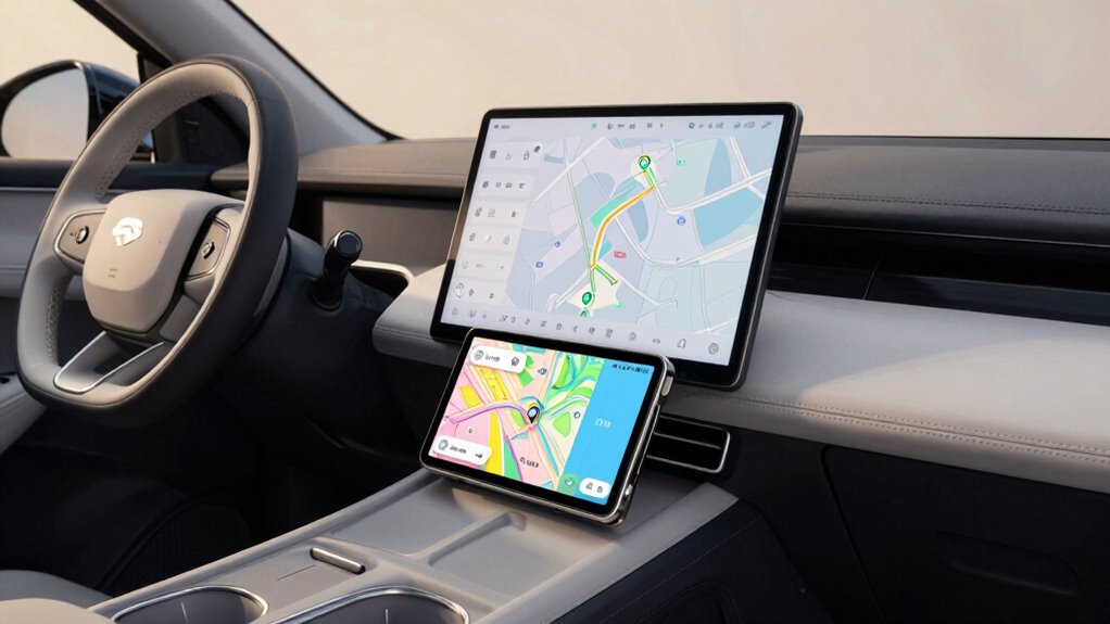 portable versus in dash options