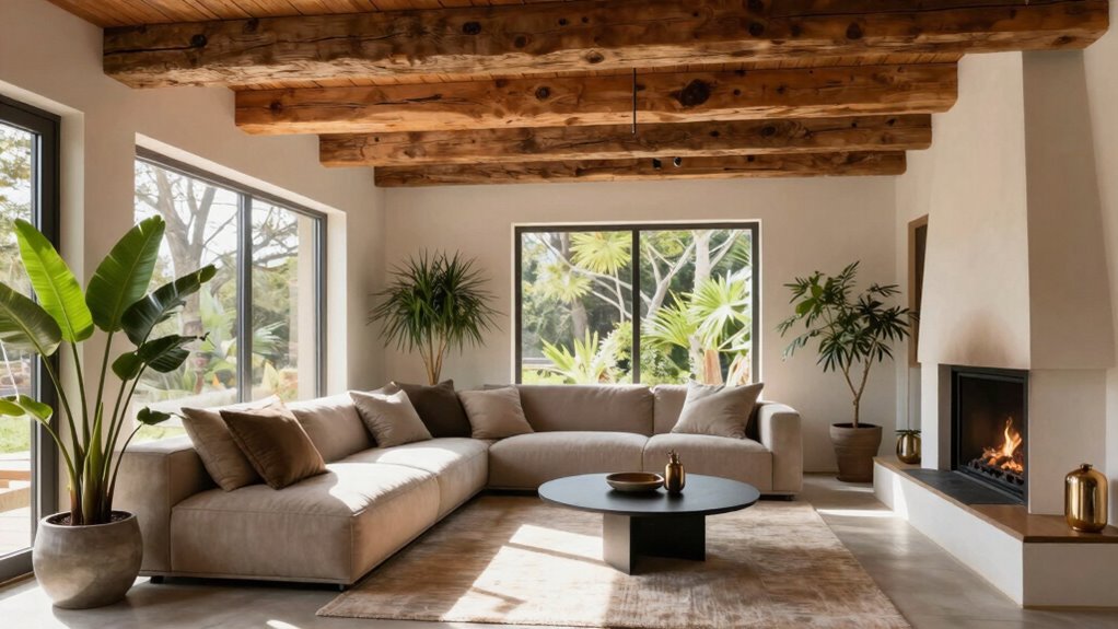 rustic modern cozy cabin transformation