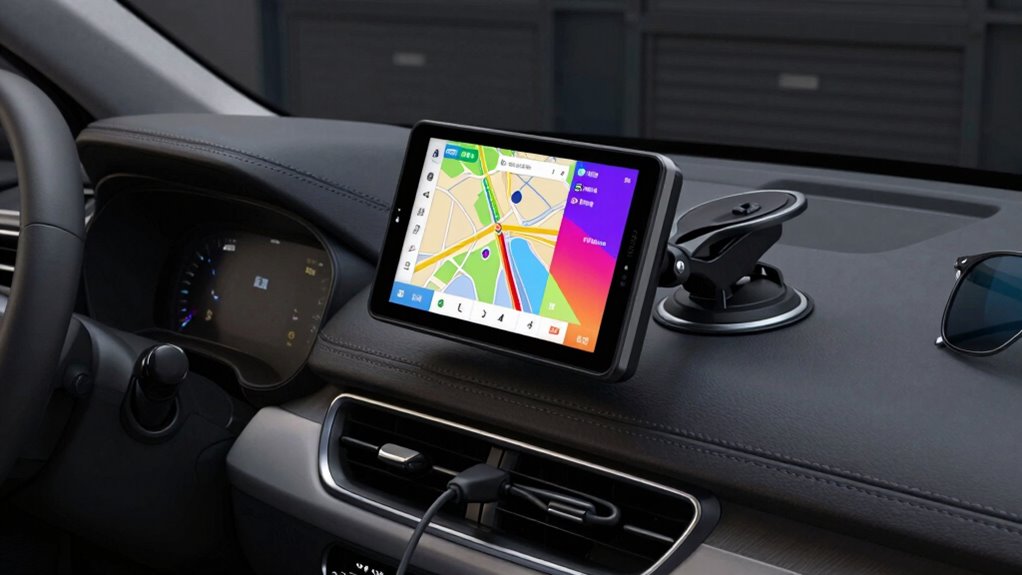 use portable gps device