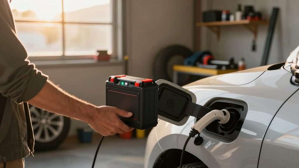Can You Extend An EV's Range With Portable Battery Banks? This Guy Is Trying It.