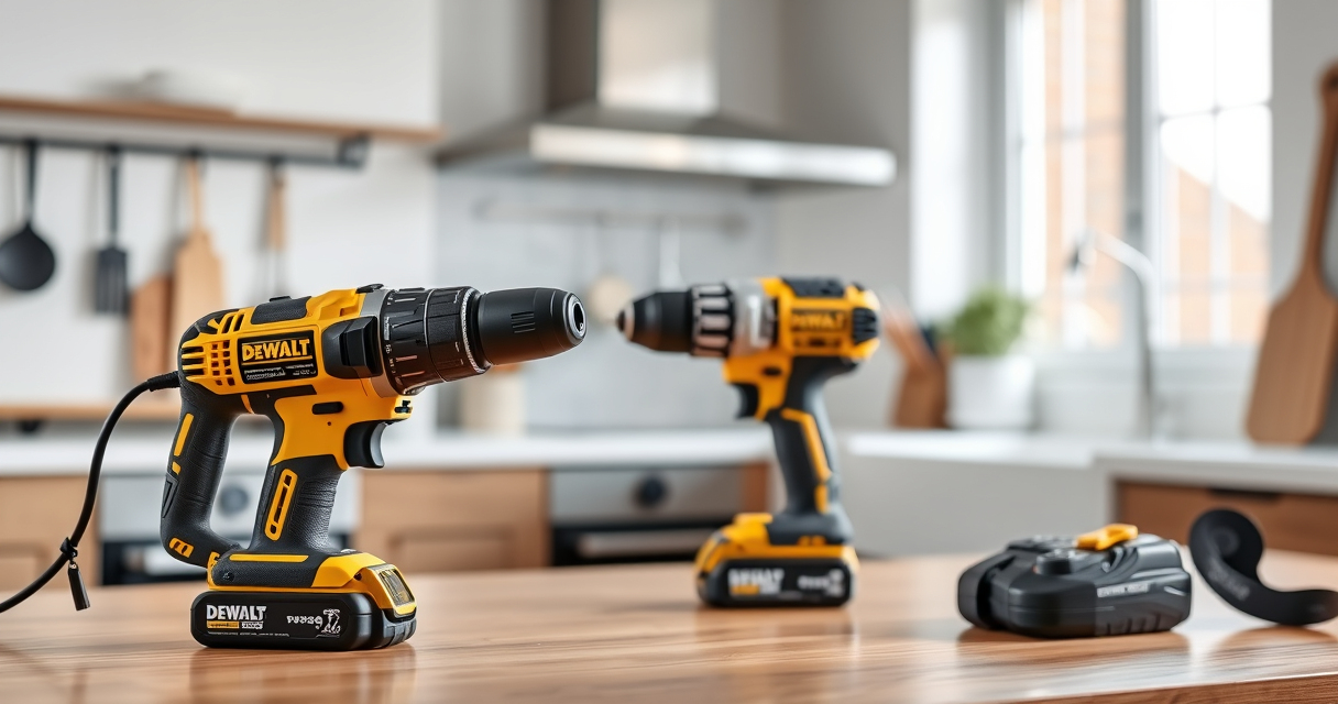 DEWALT XR Impact Driver vs DEWALT Brushless Drill: Full Comparison