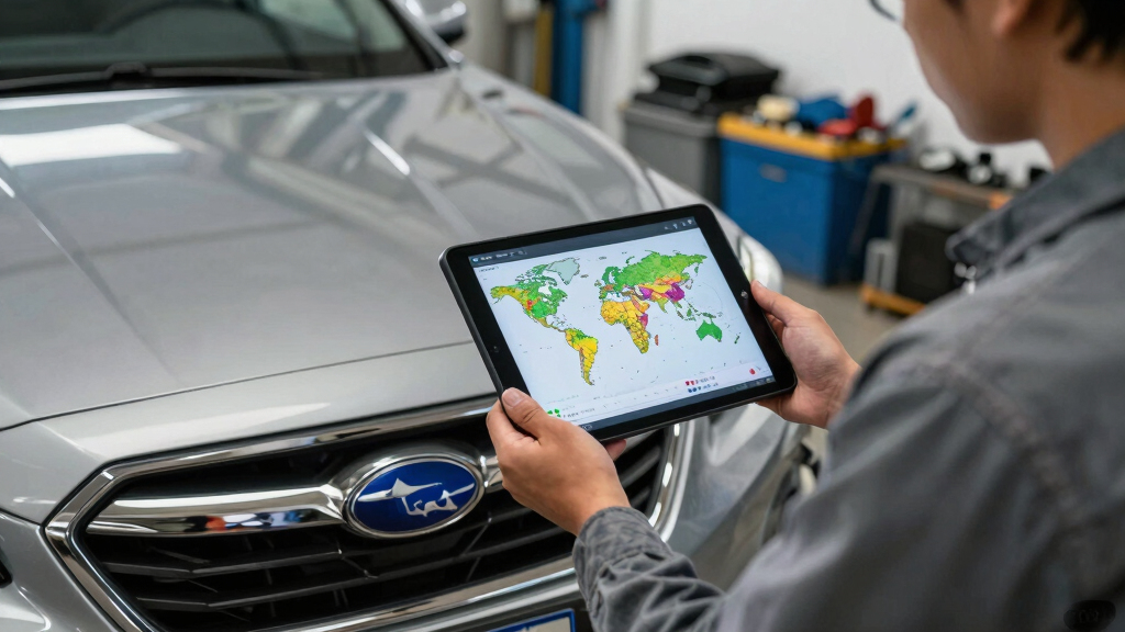 Subaru Surges In Global Coverage