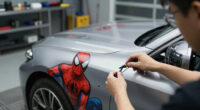 BMW Spider-Man In-car Advertising