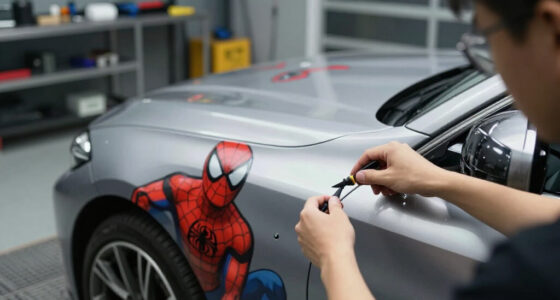BMW Spider-Man In-car Advertising