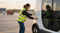 Brussels Airport Tests Electric Autonomous Cargo Vehicle