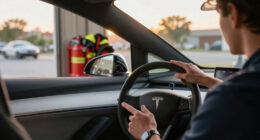 Tesla Cybercab Draws Concern From Texas Fire Department Over Lack Of Steering Wheel - NBC News