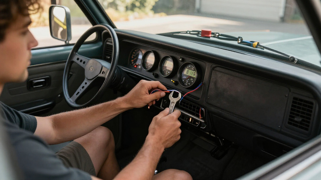 This Is How You Do It: Retrofitting An Old 4×4 With OEM+ Digital Gauges