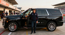 Cadillac F1 Driver Checo Perez Gets A Limited Edition Escalade V Named After Him