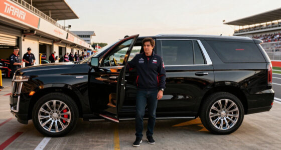 Cadillac F1 Driver Checo Perez Gets A Limited Edition Escalade V Named After Him