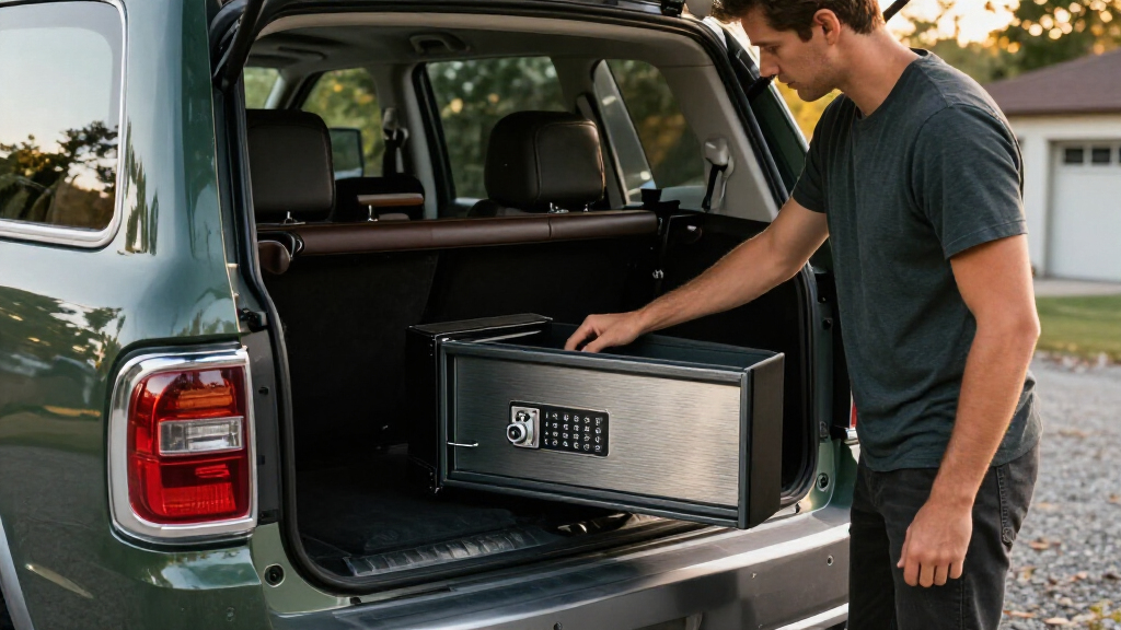 Jeep Will Sell You A Grand Wagoneer With A Lockable Safe. It’s Basically A Gun Safe