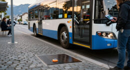 Swiss Startup Develops A System That Wirelessly Charges Electric Buses Through Their Tires