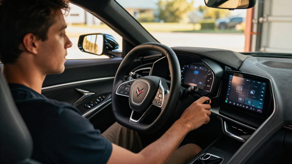 The C8 Corvette Quietly Solved Screen Overload With A 30-Year-Old Idea