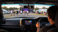 Using A 2010 Honda Pilot Backup Camera To Film A Concert Is Possible, Apparently