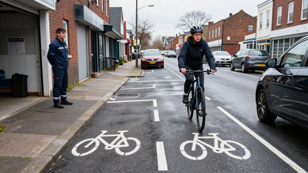 “What’s The Point?” Work Set To Begin On Controversial Contraflow Bike Lane Through Park As Baffled Cyclists Say They “Can’t Understand What Problem This Is Solving”